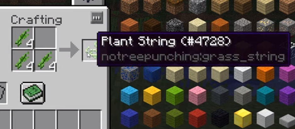 Getting plant fibres in RLCraft