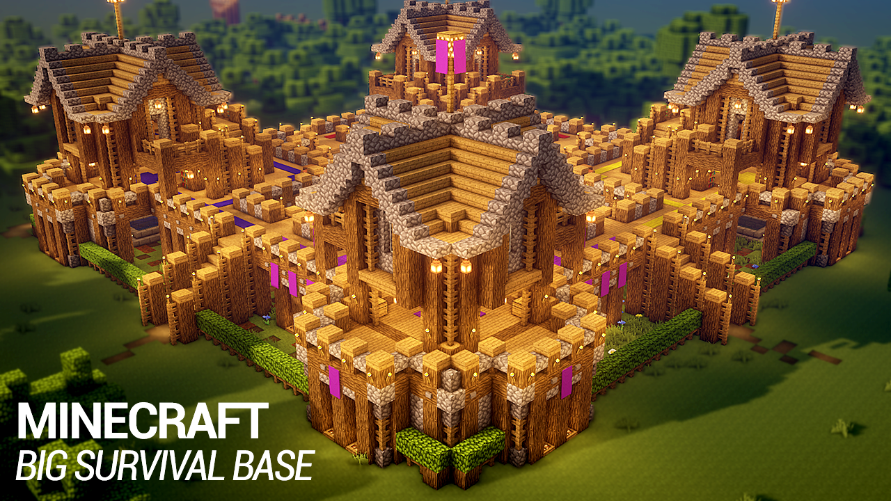 How To Build An Easy Survival Base In Minecraft Noobforce